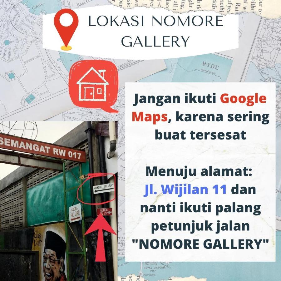 "Nomore" Gallery And Guesthouse ยอกยาการ์ตา ภายนอก รูปภาพ